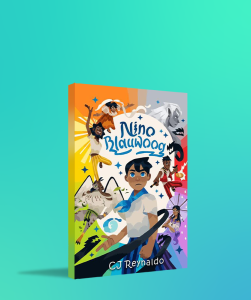 De omslag van het boek nino blauwoog
