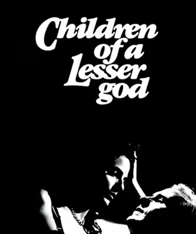 Omslag van 'Children of a Lesser god'