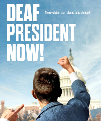 Omslag van 'deaf president now'