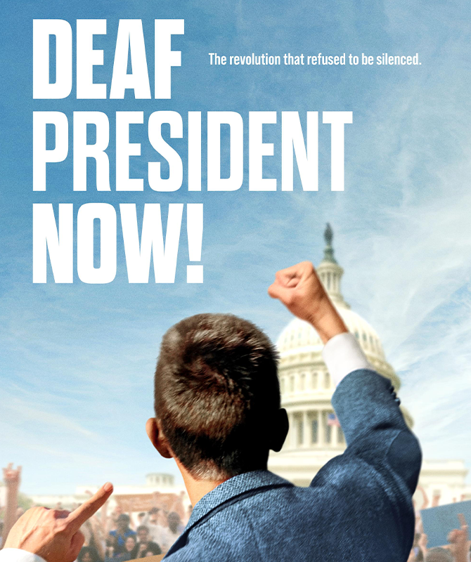 Omslag van 'deaf president now'