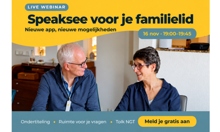 Speaksee webinar 16 nov